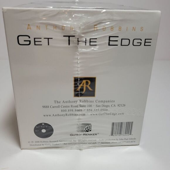 Anthony Robbins Get The Edge 10 CD Set 2000 Series New Sealed - Picture 6 of 8